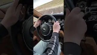Sounds of Rolls Royce Wraith! #shorts