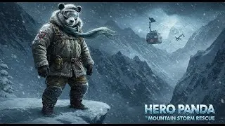 Hero Panda: Mountain Storm Rescue I Panda Tales