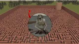 Never Go To Maze With Female SCP-096 In Garry's Mod