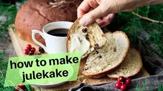 How to Make Julekake (Norwegian Christmas Bread)