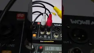 How to connect Wow Audio Mix6 to yung speakers and karaoke