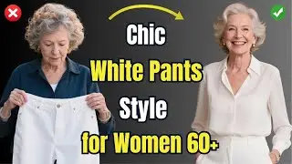 From Classic to Chic White Pants Styling Tips for Women Over 60 | Fashion After 60
