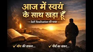 Aaj Main Swayam Ke Sath Khada Hoon | The Power of Silence | Inner Strength Poem