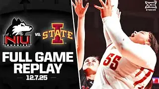 Northern Illinois vs. Iowa State Full Game Replay (12.7.25) | 2025-26 Big 12 Women's Basketball