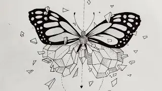 #shorts #youtube BUTTERFLY (Geometric Beast)