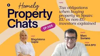 Tax obligations when buying property in Spain for EU & non-EU investors by Marc Soriano, INVA BPO