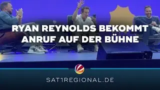 Ryan Reynolds auf OMR-B&uuml;hne - und pl&ouml;tzlich ruft die Tochter an