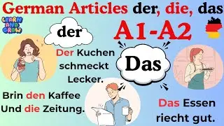 German Articles der, die, das | Easy Guide to Learn German Grammar | Easy German | German grammar 🇩🇪
