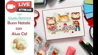 Tutorial colorazione: Buon Natale con Alua Cid