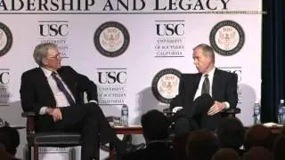 The Leadership of President Ronald Reagan: Lessons and Legacy Moderated by Tom Brokaw