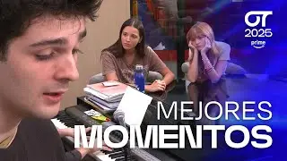 MAX le ENSEÑA su canción a sus COMPAÑEROS | OT 2025