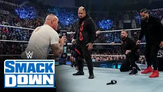 ПОЛНЫЙ СЕГМЕНТ – Рейнс и Ортон обмениваются словами после Tribal Business: SmackDown, 15 декабря ...