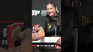 JAKE PAUL MAKES BET WITH KATIE TAYLOR! - Champions back Mike Tyson at press conference.