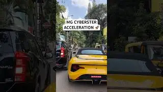 MG Cyberster Acceleration 🚀