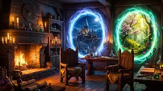 The Wizard's Ward | 3 Hours of Enchanted Medieval Music & Magical Fantasy Ambience for Study & DnD