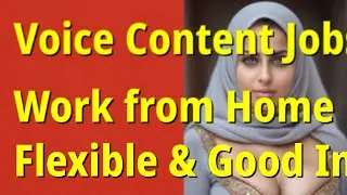Voice-Based Content Creator Jobs &ndash; Work from Home | Telugu Home Work Jobs