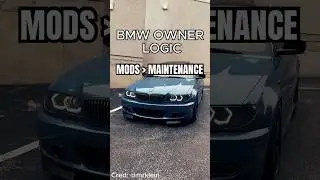 It can hold on just a little longer 😥 #bmw #e46 #cartok #carmemes
