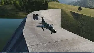 DCS MiG-21 Inguri Dam landing challenge
