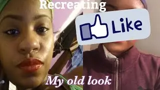 Recreating my old makeup look