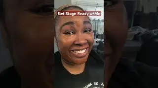 Get stage ready with me!! #behindthestage #ellafitzgerald #theatrelife