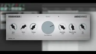 Audio Damage Rough Rider 2 Free Compressor Plugin VST/AU Quick Demo