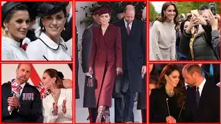 Princess 👑of Wales' Elegant Look for Holocaust Memorial Day 🎀🎀Ceremony (202