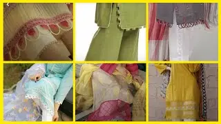 Beautiful Daman Designing ldeas 2024 /Ghera Design 2024 / Side Chaak Design /2024 Daman Design