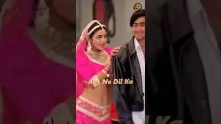 🎵 Der Lagi Aane Mein Tumako 💖 Ajay Devgan Tabu | 4K Remaster | Sadhana Sargam | Vijaypath #shorts