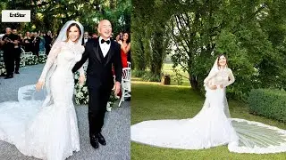 Lauren Sanchez and Jeff Bezos post first wedding photo after star-studded Venice ceremony.