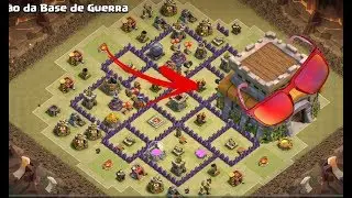 Layout Anti PT CV8 Para Guerra - Clash of Clans
