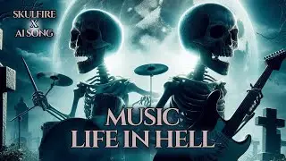 Epic Instrumental Metal Track for Gaming - Skullfire AI Song