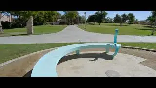 4K Walking Tour -- More of Palm Desert Civic Center Park