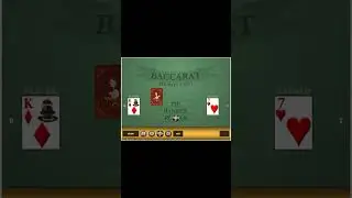 Baccarat bet selection strategy demonstration.