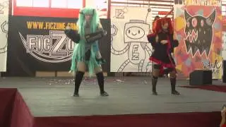 FicZone 2013 - Concurso de cosplay: Kasane Teto & Miku Hatsune (Vocaloid)