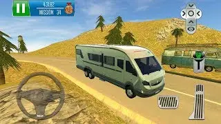 Parking Island: Mountain Road - #6 Long Camper Van Unlocked | Van Simulator Games - Android GamePlay