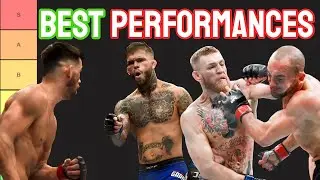 The Greatest UFC Performances Tier List