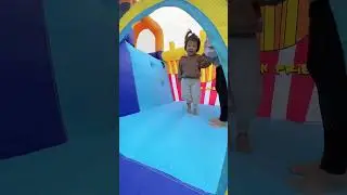 Planning a Birthday Bash? The Inflatable Castle Bounce House is a Game-Changer!  #cutebaby #babycare