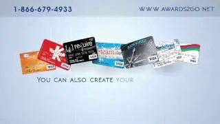 Awards2Go Visa prepaid cards