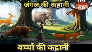 जंगल का स्कूल – सीख और मज़ेदार कहानी बच्चों के लिए Hindi moral story for kids #kidsstory #hindistory