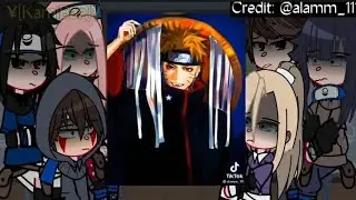 💮naruto's friends reacting to naruto in akatsuki💮~Gacha Club~|🌸compilation🌸|