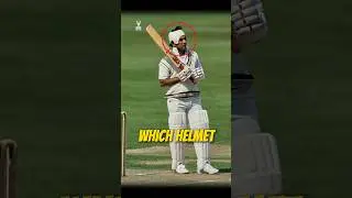What Type of Helmet Did Sunil Gavaskar Wear During His Cricket Matches?