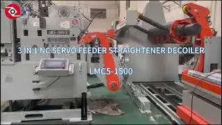 Jieda&rsquo;s 3-IN-1 NC SERVO FEEDER STRAIGHTENER DECOILER: Level Up Your Stamping Production! 🛠️