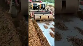 Tractor Mulching Machine Completes Land Prep + Film Laying in One Go, Unbelievable Efficiency!