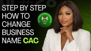 STEP BY STEP TUTORIAL ON HOW TO CHANGE YOUR BUSINESS NAME UNDER CAC - PART 1