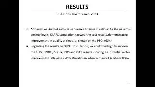 TRANSCRANIAL DIRECT STIMULATION IN THE NEUROMODULATION OF CONTROLLING MAIN SYMPTOMS ...