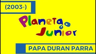 Planeta Junior (2003-) logo remake (Update)