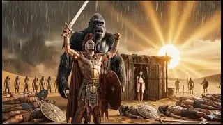 Gladiator & King Kong: Epic Desert || Group of tall, muscular men