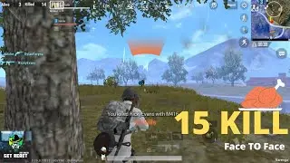 #Get_React #Pubg #Chicken_Dinner #Insane_kill #pubg_mobile || 15 kill with M416 & AKM || Winner ||