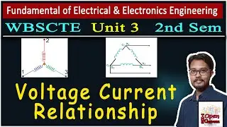 Voltage current relationship of star delta connection | What is Star Delta Connection | Diploma 2nd