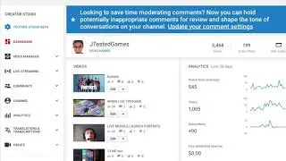 My YouTube Stats Revealed